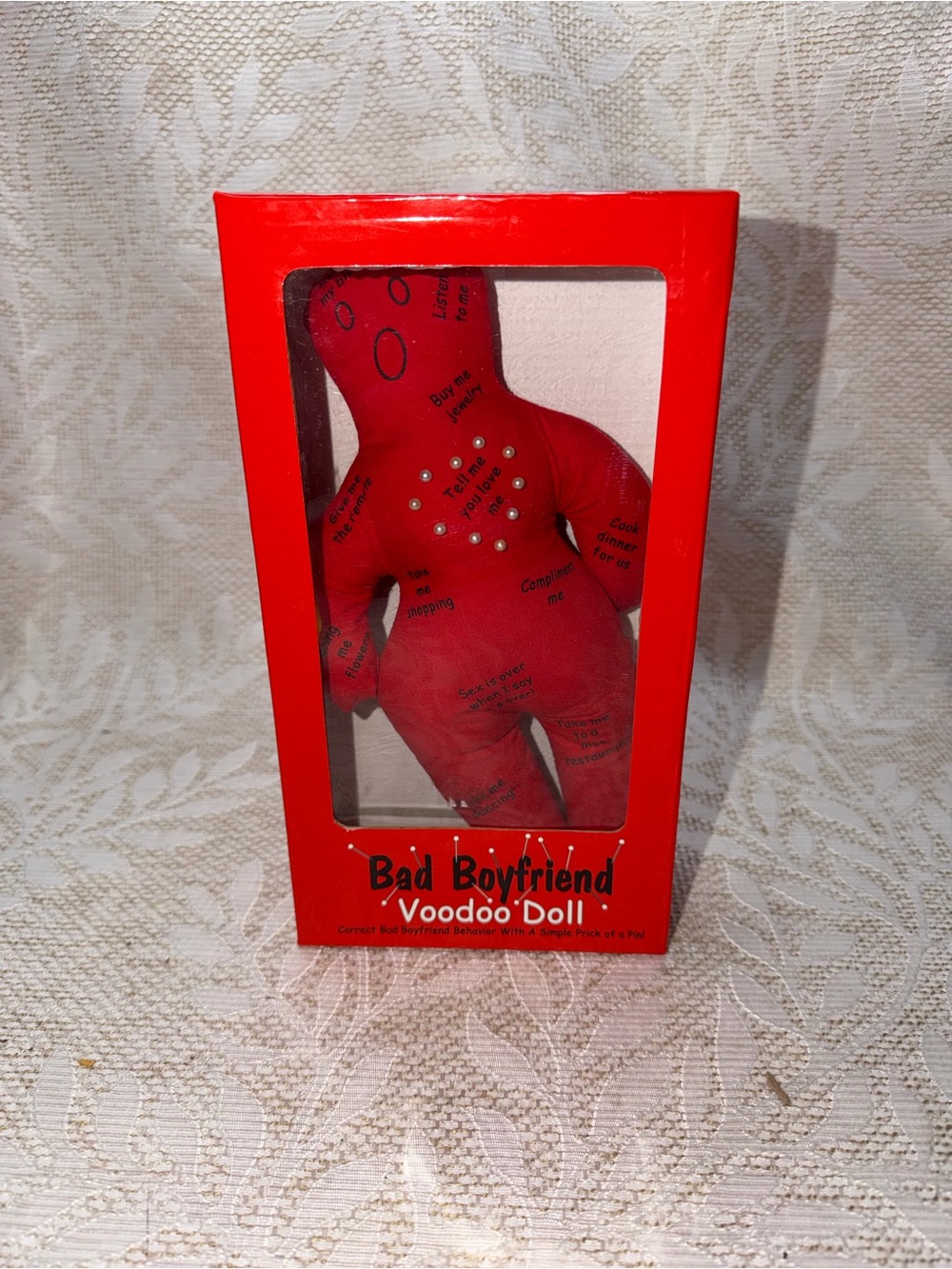 Bad Boyfriend Voodoo Doll - Red